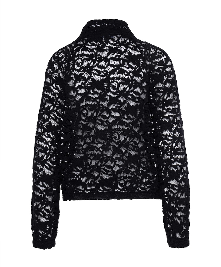Dames vest zwart