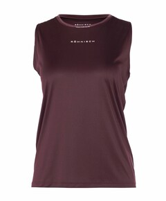 Dames singlet bordeaux