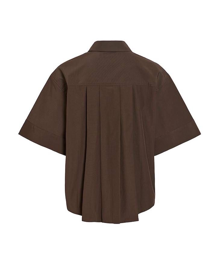 Dames blouse bruin
