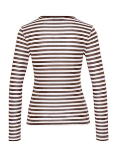 Dames longsleeve bruin
