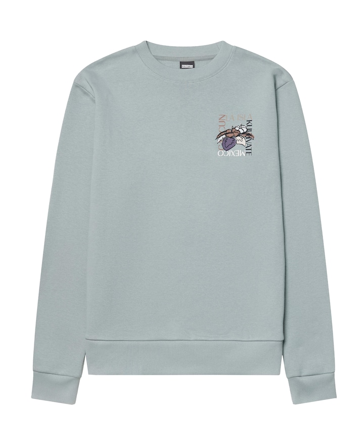 Heren sweater grijs