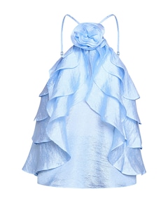 Dames top blauw