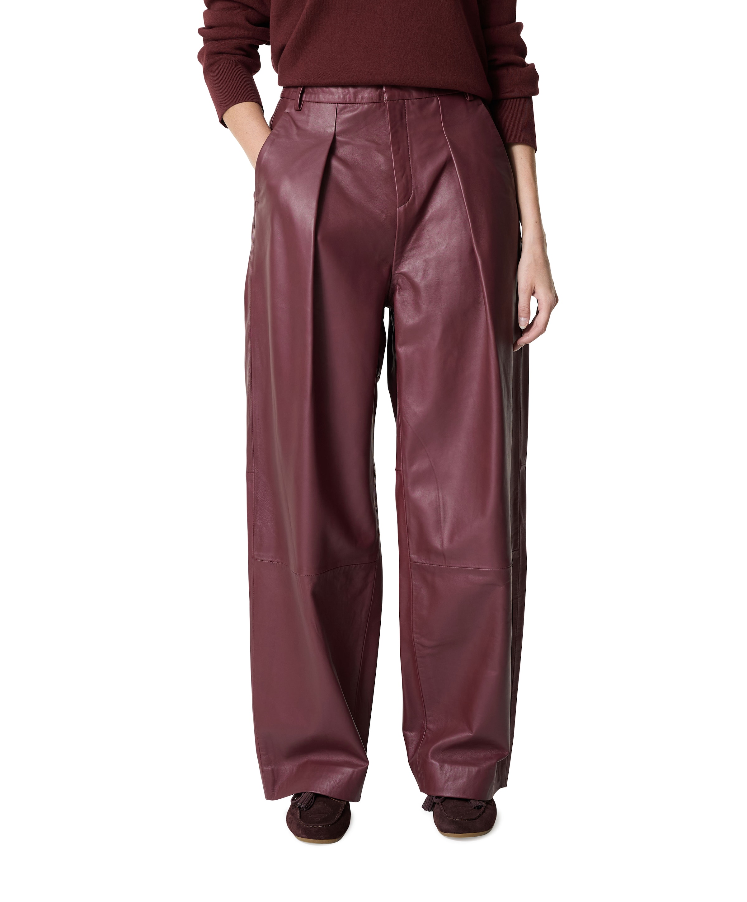 BrodiaIW broek bordeaux