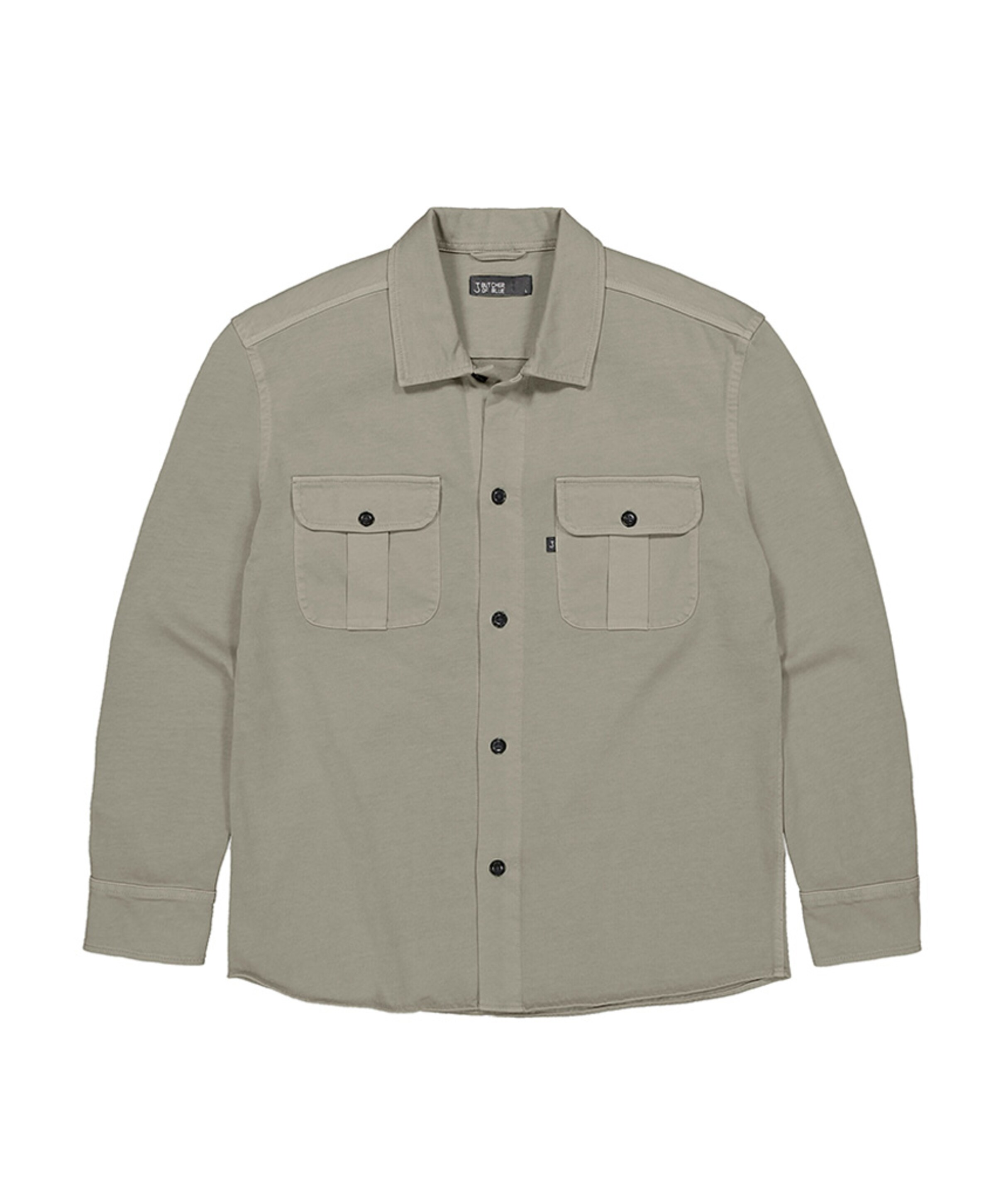 Heren overshirt groen