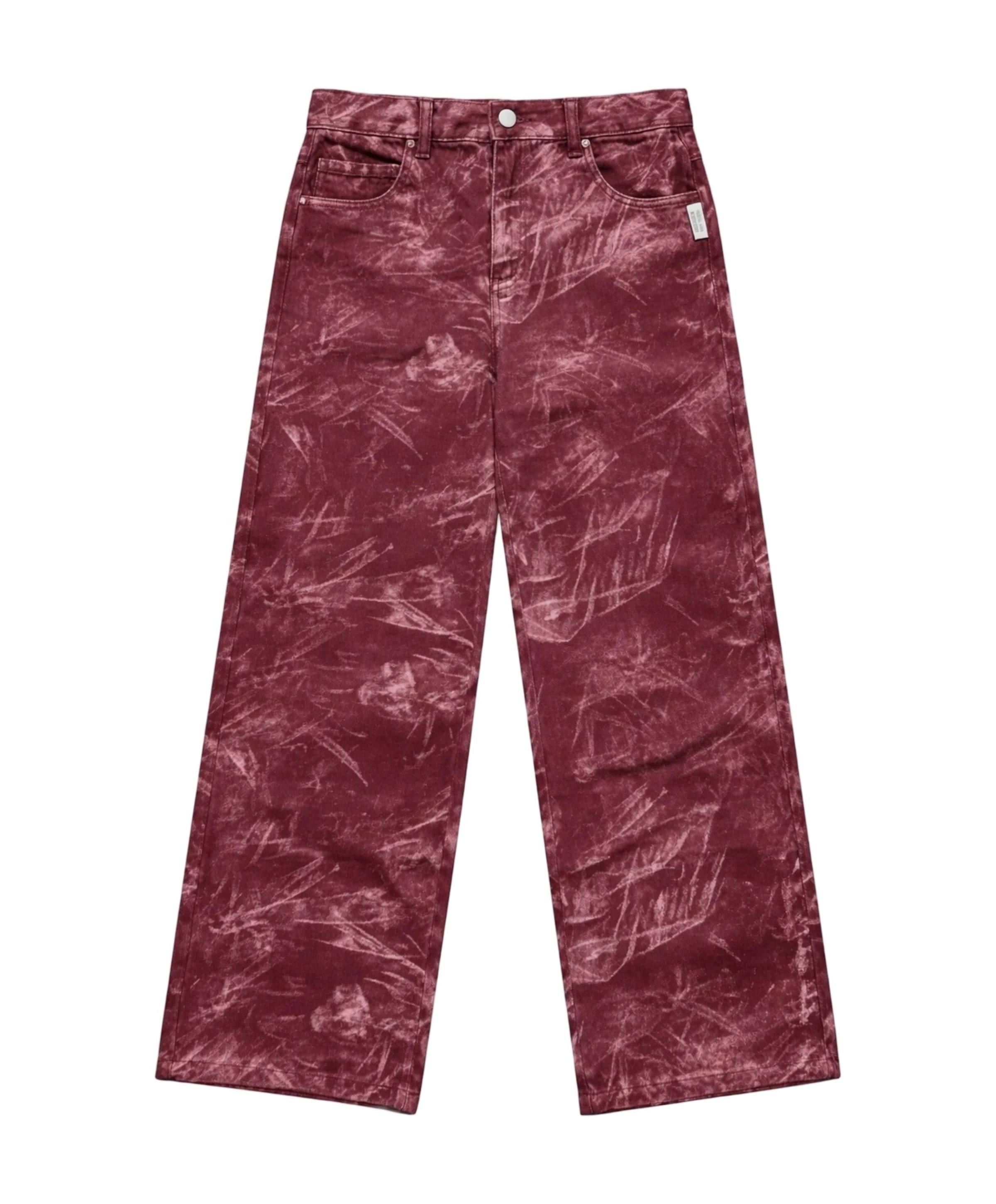 Jeans meisjes jeans bordeaux
