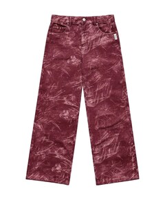 Jeans meisjes jeans bordeaux