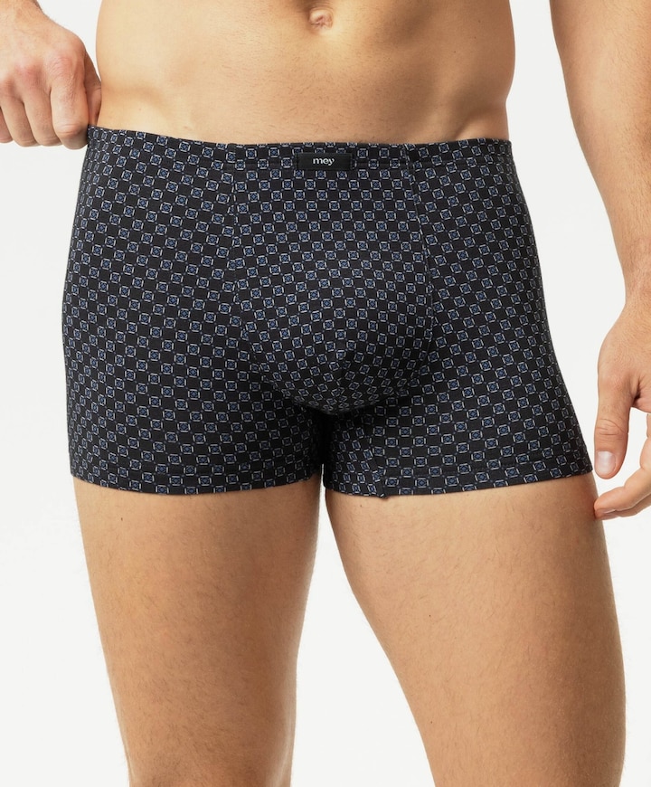 Heren boxershort grijs