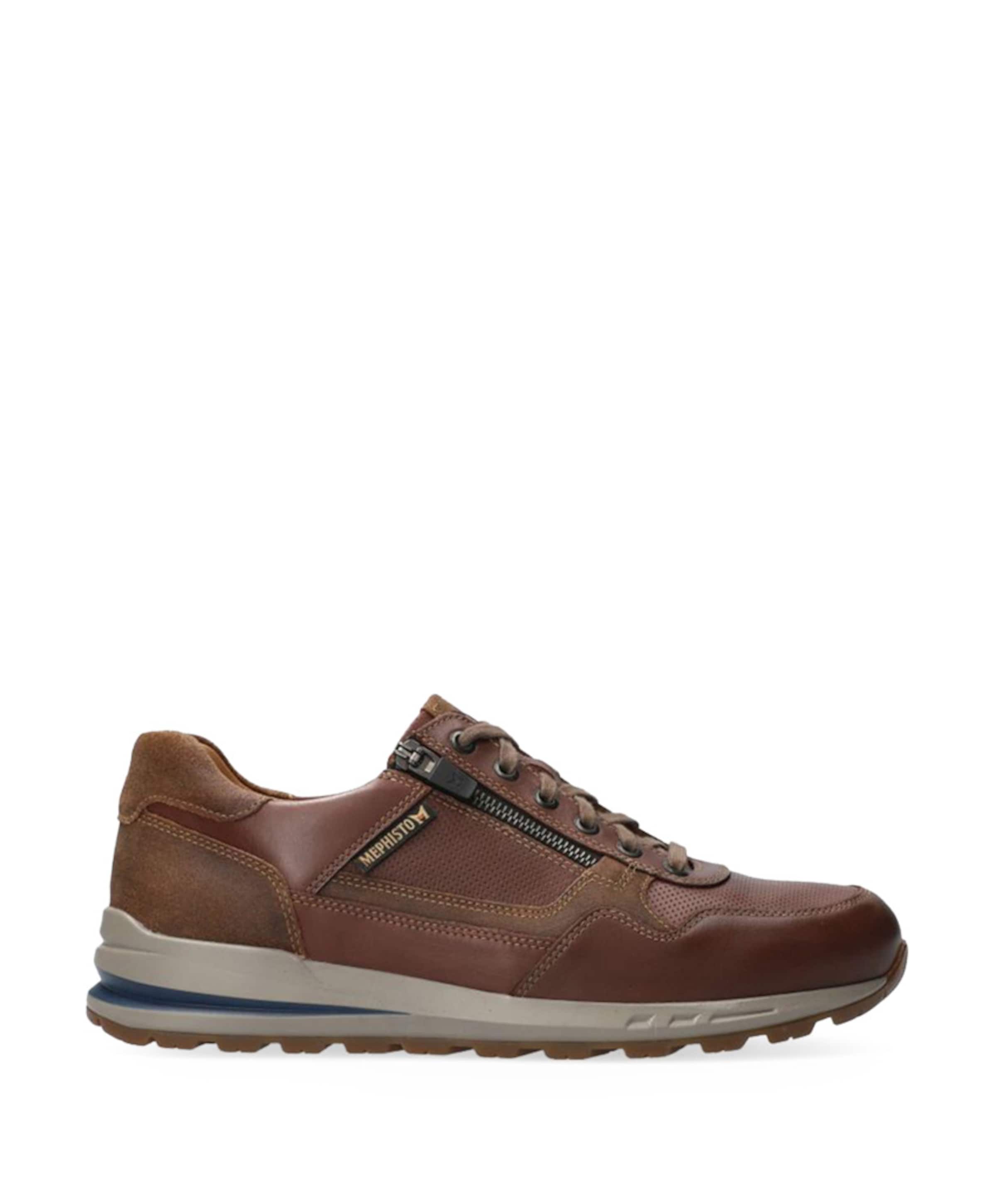 Bradley  heren sneakers bruin