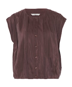 Dames top bruin