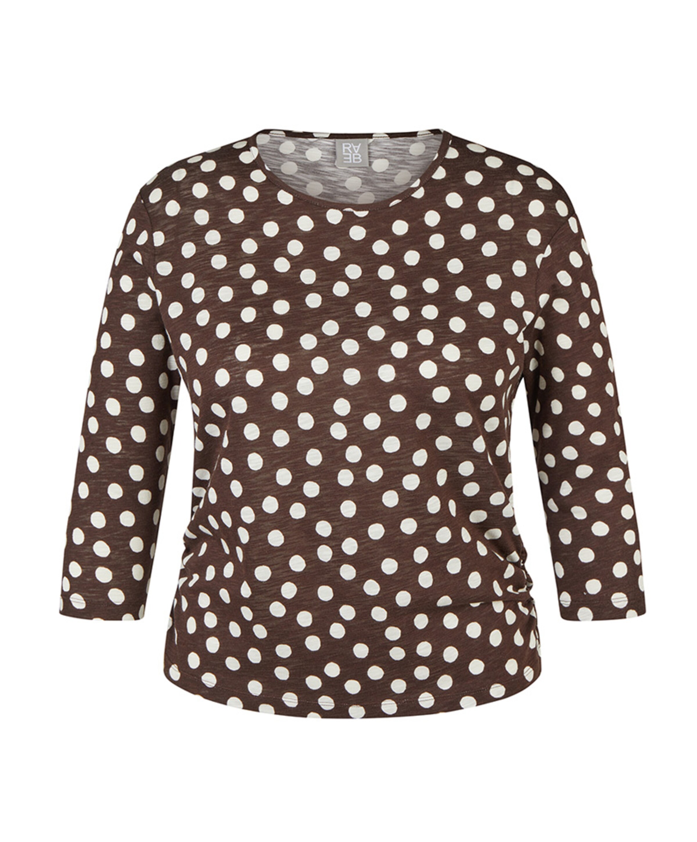 Dames longsleeve bruin