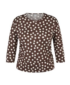 Dames longsleeve bruin