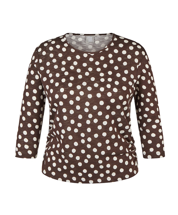 Dames longsleeve bruin