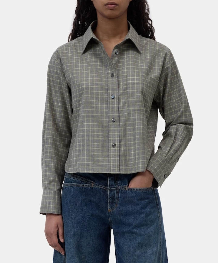 Dames blouse groen