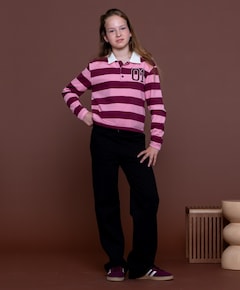 Meisjes sweater bordeaux