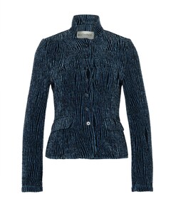 Dames jas blauw