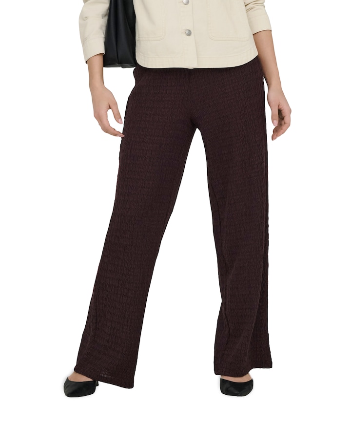 ONLILSE STRUCTURE JRS NOOS dames broek bruin