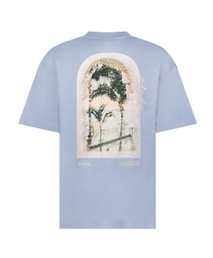 Heren T-shirt blauw