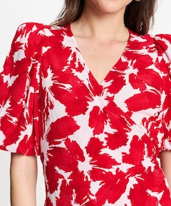 Dames jurk rood