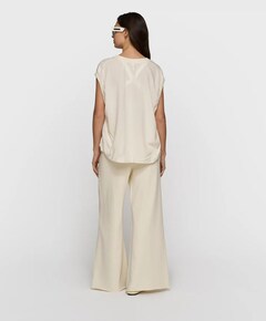 Dames top ecru