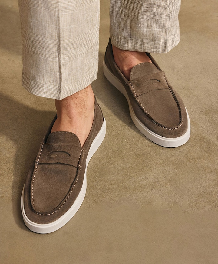 Zuko Enzo heren instappers beige