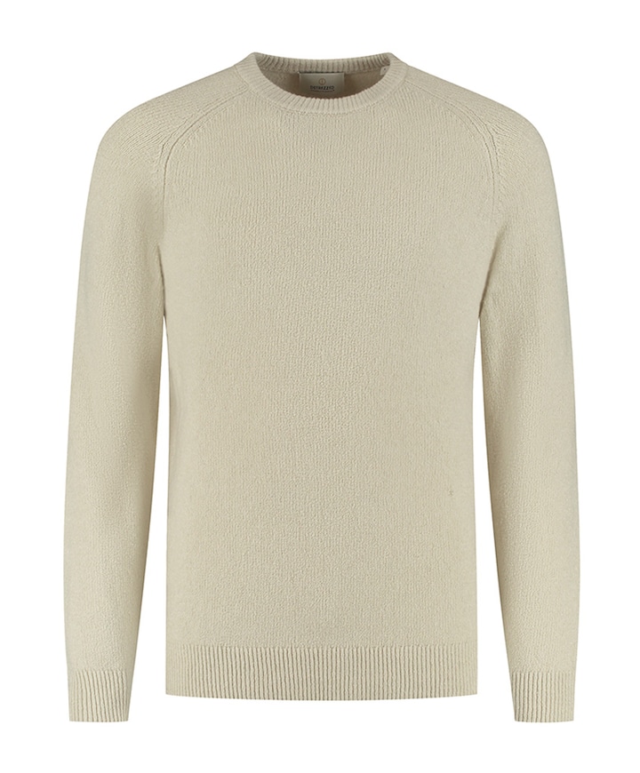 Heren trui ecru