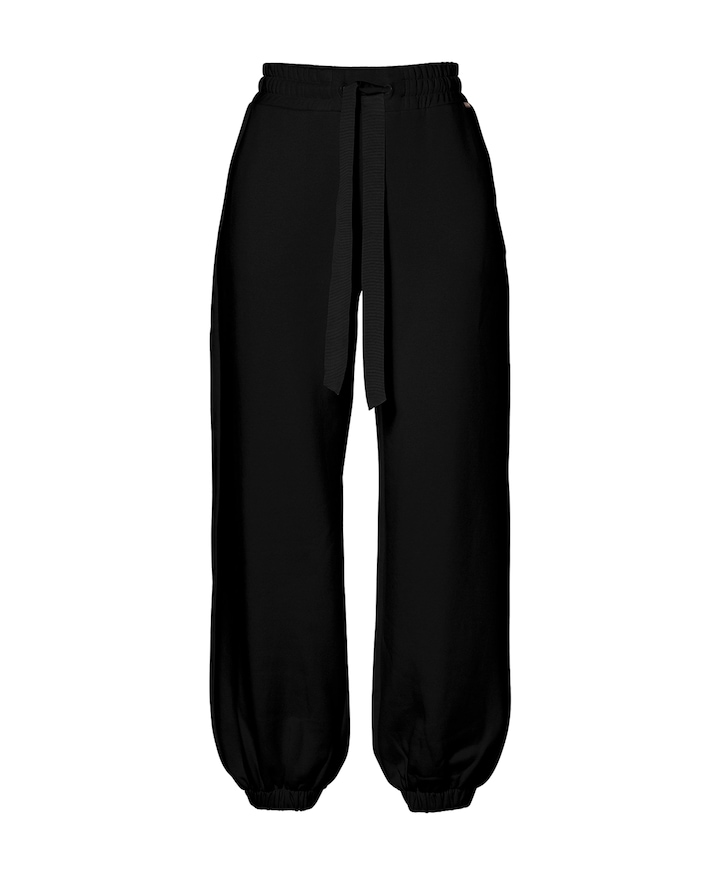 LOUNGER pants dames trainingsbroek zwart