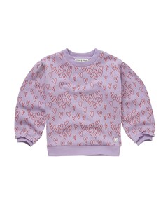Meisjes sweater paars