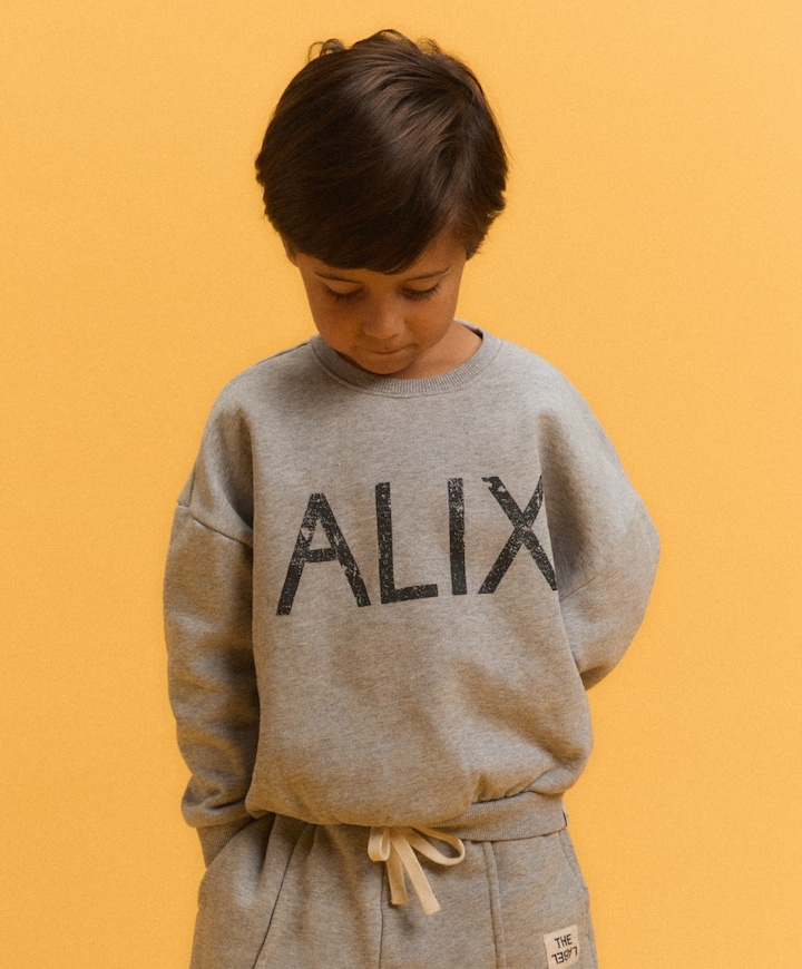 Uniseks sweater  grijs