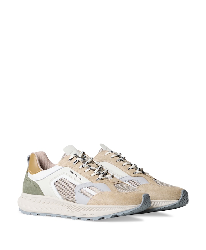 Venture heren sneakers beige