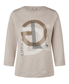 Dames longsleeve grijs