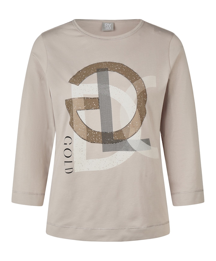 Dames longsleeve grijs