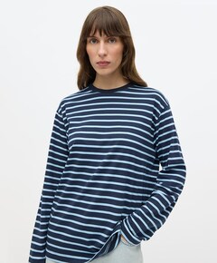 Dames longsleeve blauw