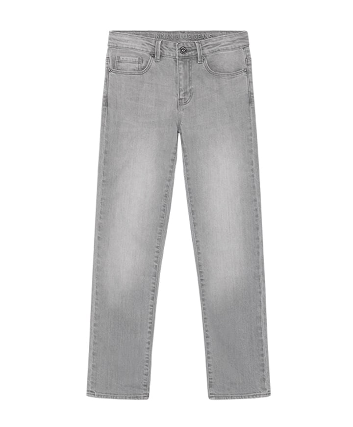 2556 Wide Straight grey jongens jeans grijs