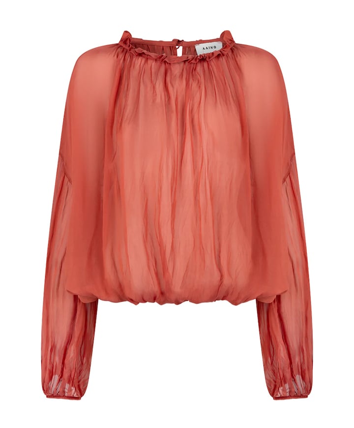 Dames blouse rood