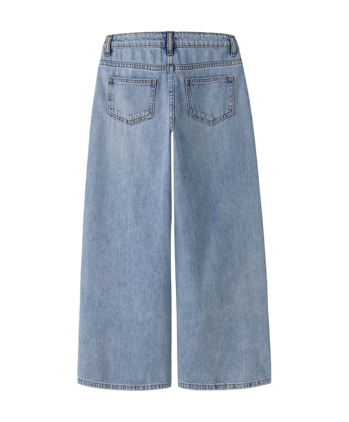 NKFBELLA X-WIDE CLOSURE JEANS 8181- meisjes jeans blauw