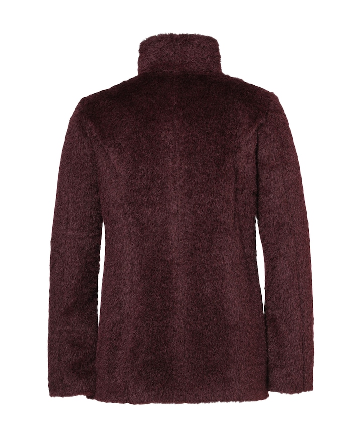 Dames jas bordeaux