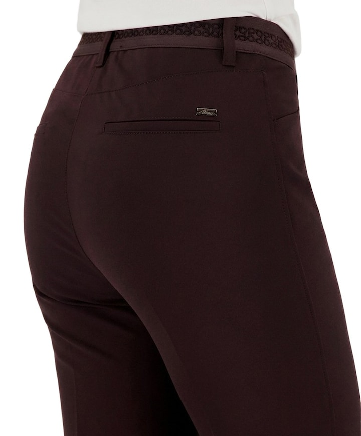 Hose Pull On Slim dames broek bruin