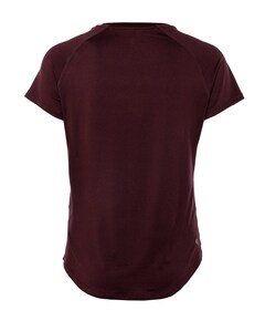Dames t-shirt bordeaux