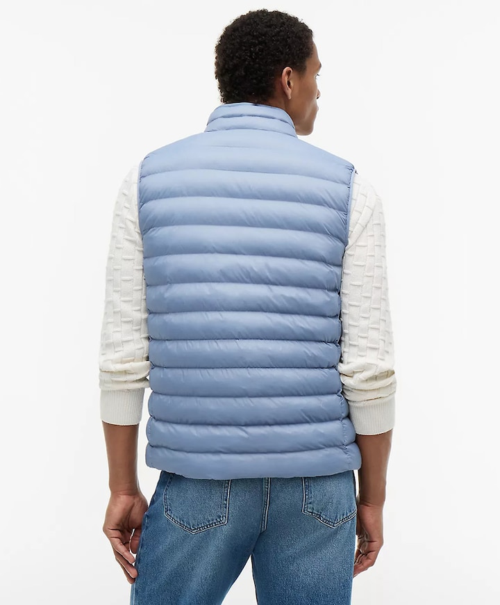 Heren bodywarmer blauw