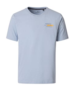 Heren t-shirt blauw