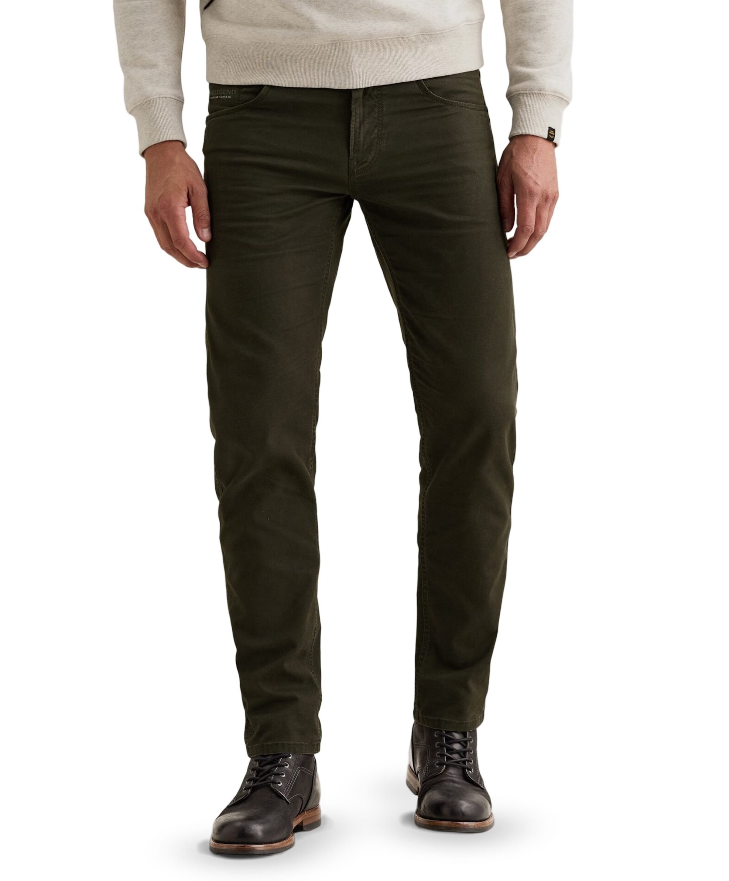 PME LEGEND NIGHTFLIGHT JEANS COATE heren jeans groen