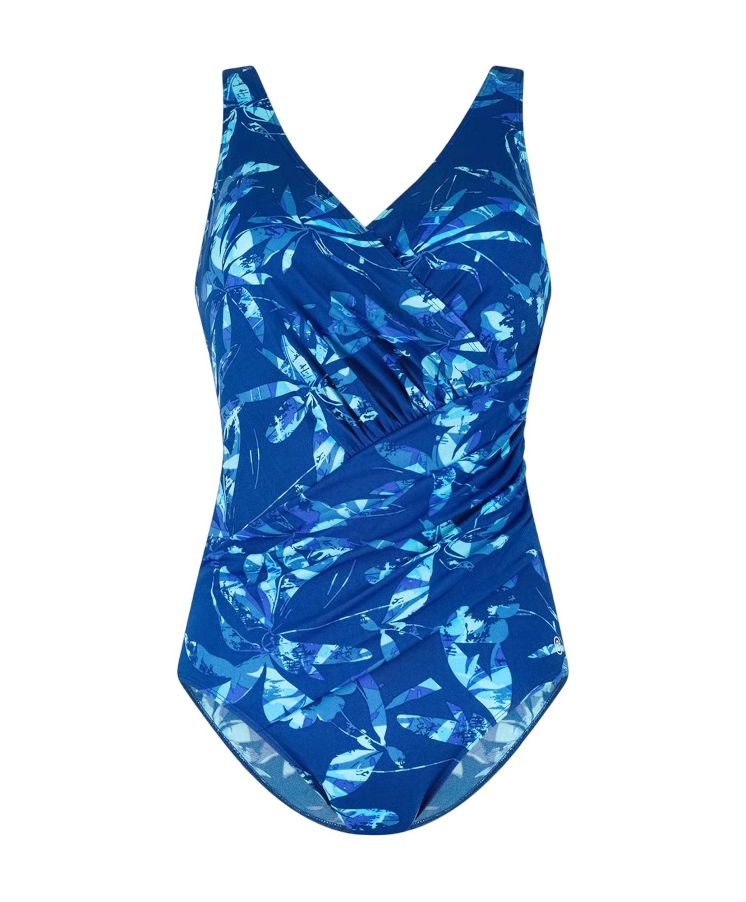 Dames badpak blauw