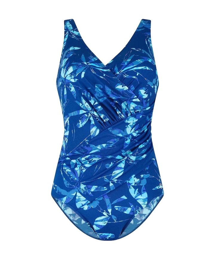 Dames badpak blauw