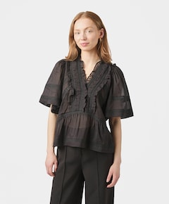 Dames blouse zwart