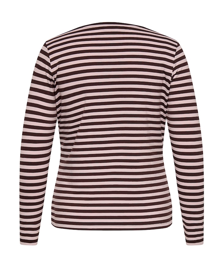 Dames longsleeve bruin
