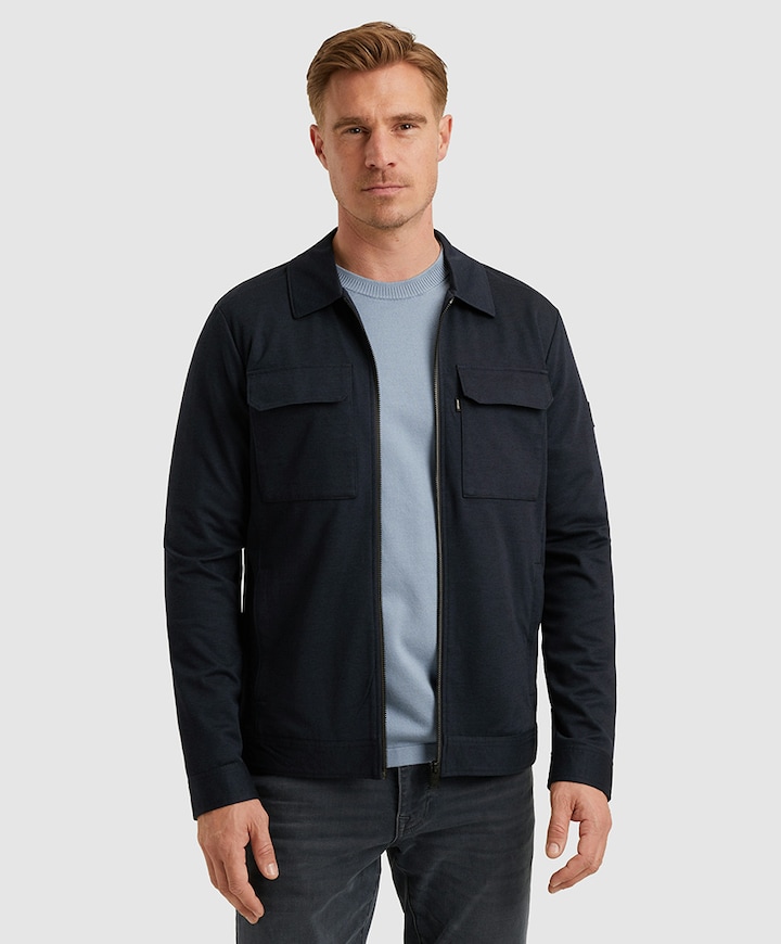 Overshirt blauw