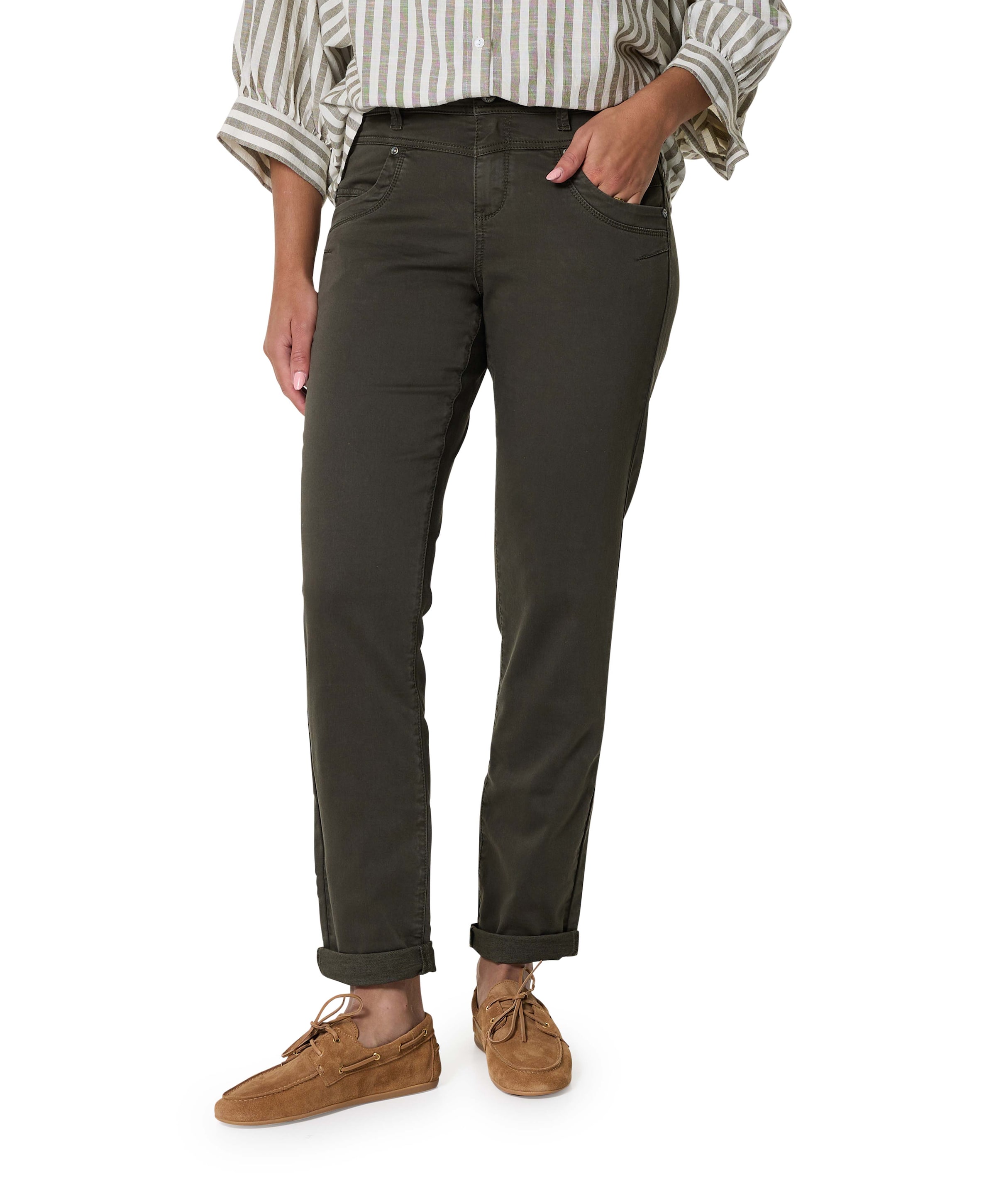 Relax Jog Colour dames broek groen