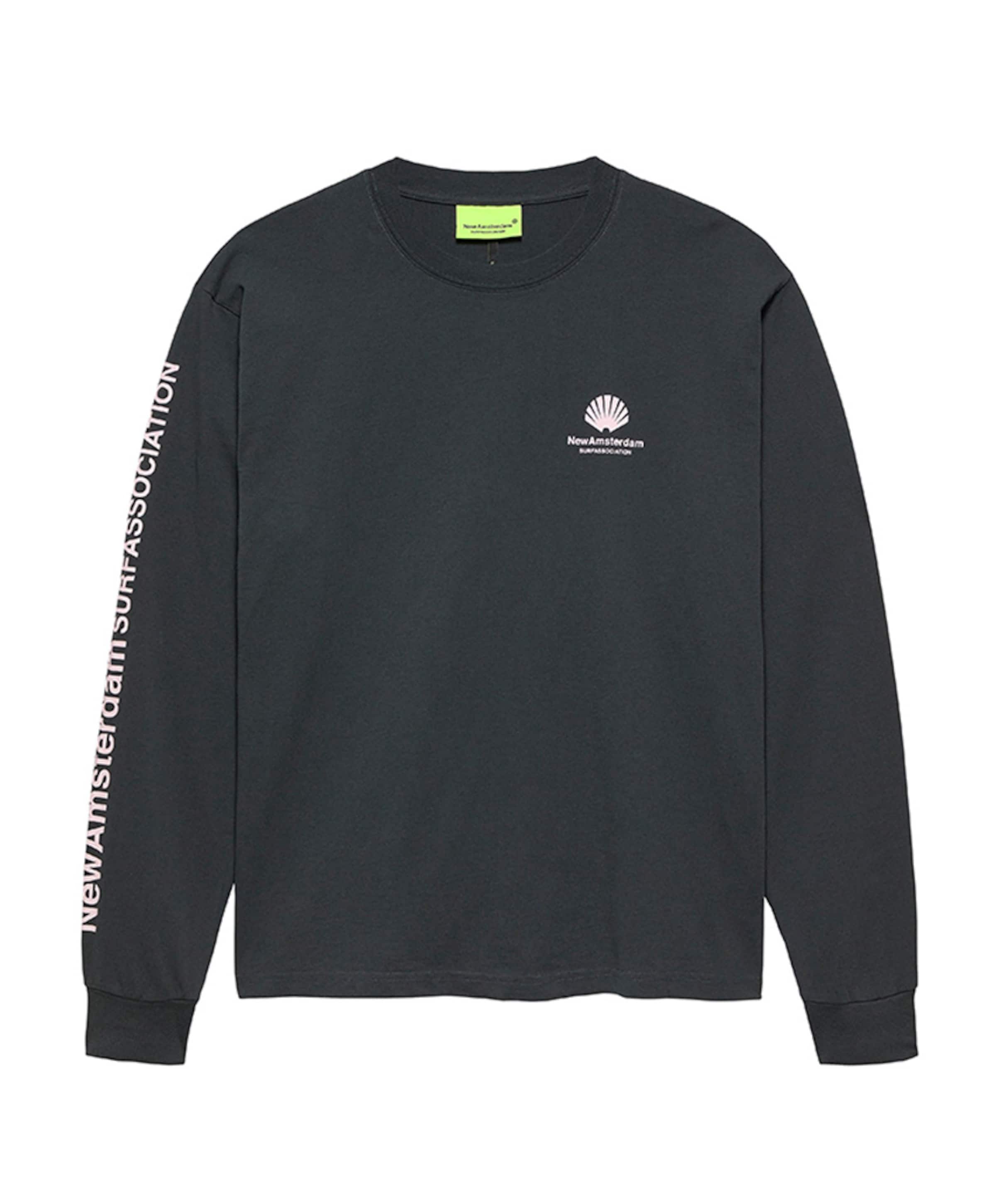 Heren longsleeve grijs