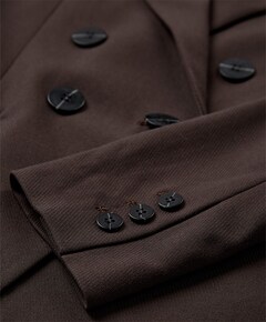 Dames blazer bruin