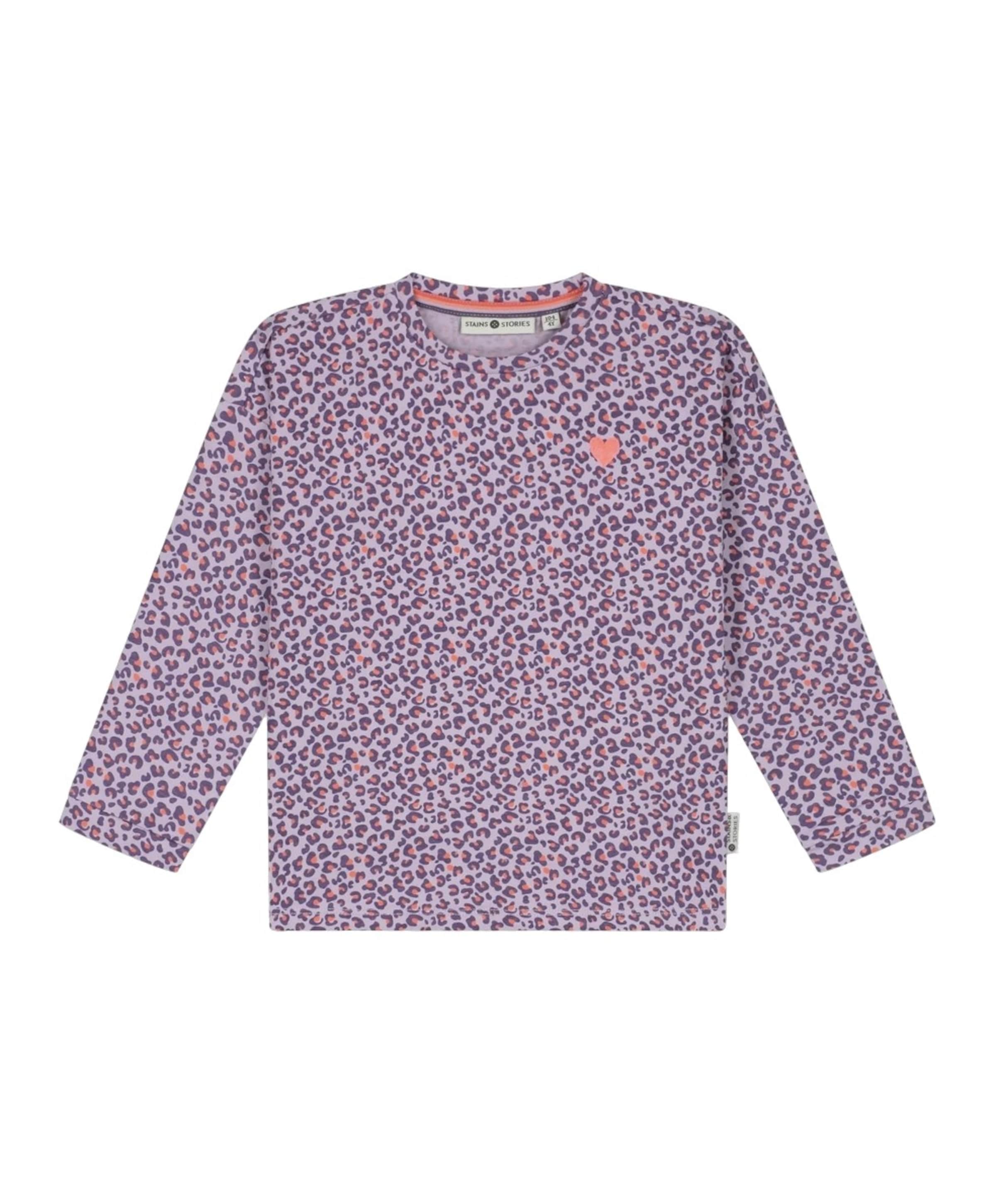 Meisjes longsleeve paars